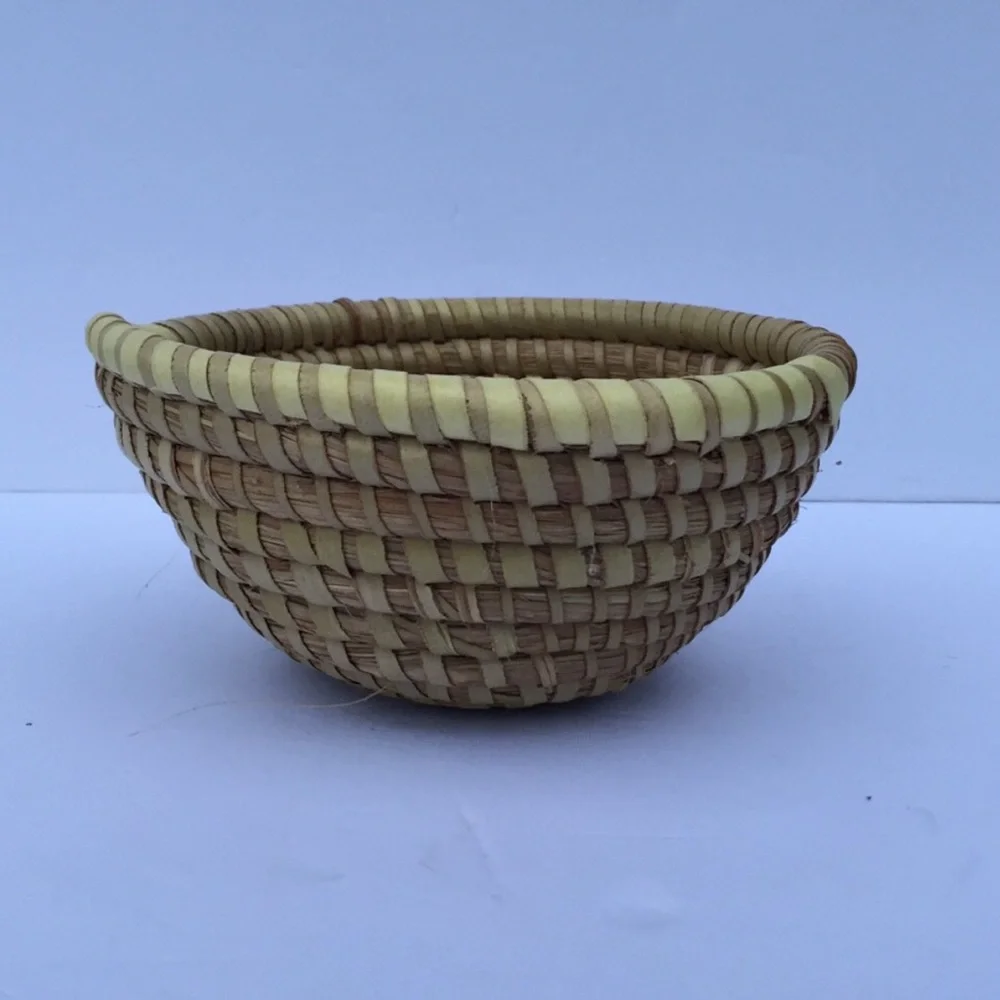 Sweet Grass/ Native American Handmade Basket